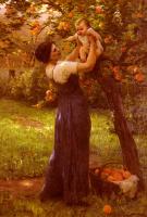 Delpy, Hippolyte Camille - Mother and Child in the Garden
